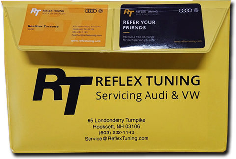 Free Registration Holder at Reflex Tuning Audi VW Shop