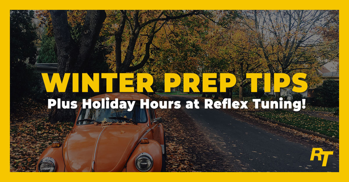 Reflex Tuning Audi Volkswagen Winter Prep in NH