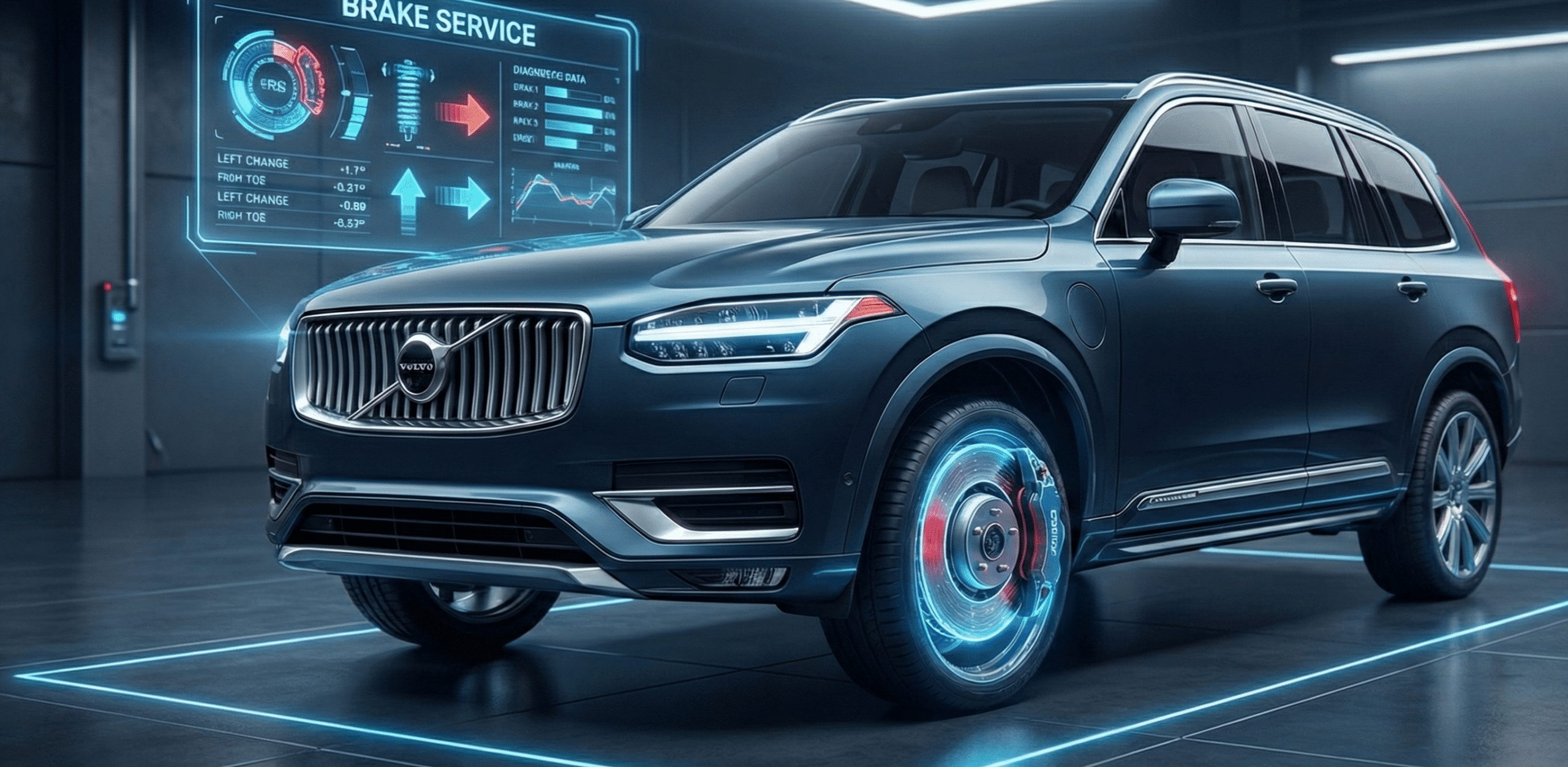 2022 Volvo XC90 Front Brakes, Oil & Filter Service in Hooksett, NH