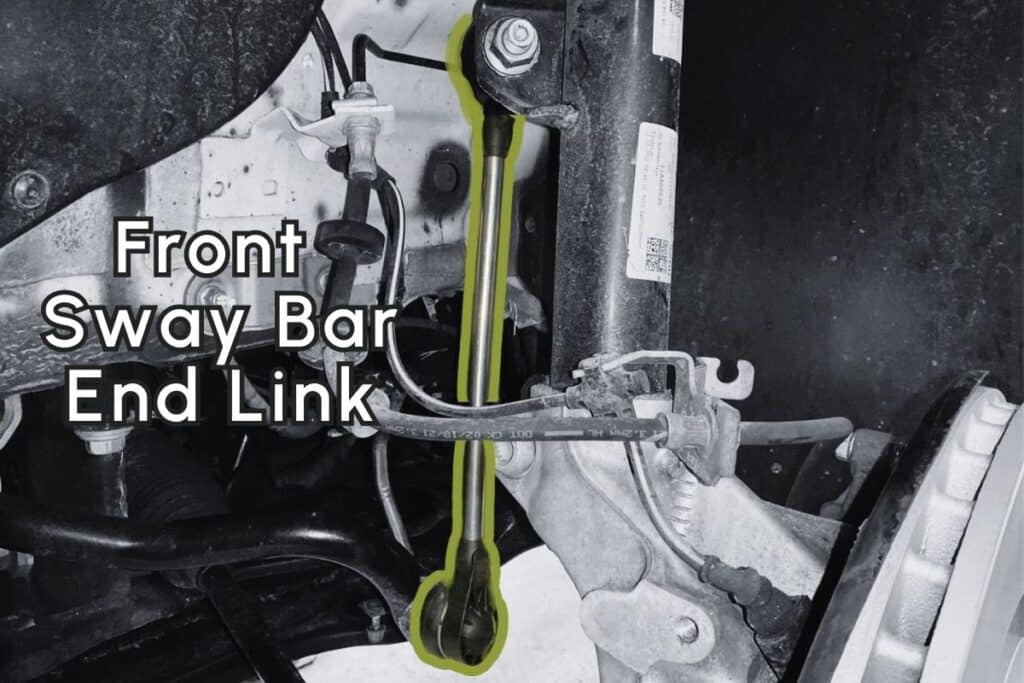 Volkswagen Bad Front Sway Bar End LInk on ID4