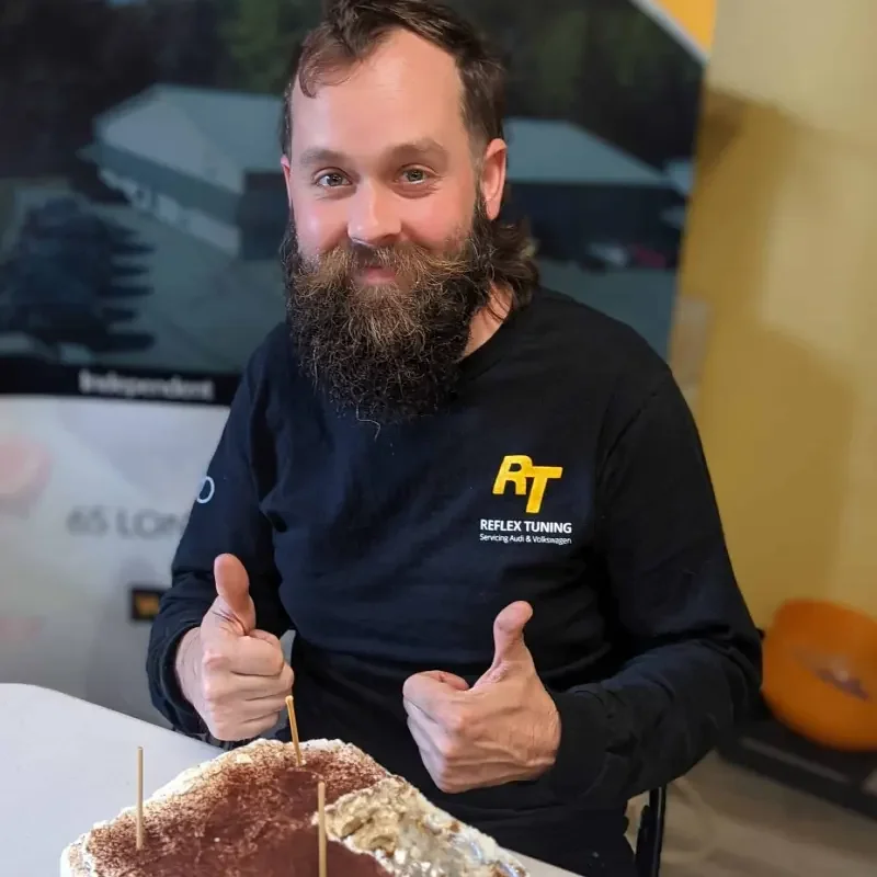 Matt, automotive technician at Reflex Automotive in Hooksett NH